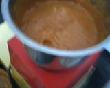 A picture of step 3 of Fusilli Pasta with Arrabbita sauce.