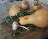 รูปขั้นตอนการทำที่ 1 ของ Butternut Squash ฟักทองน้ำเต้าอบโรสแมรี่