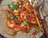 Foto langkah ke 5 dari resep Udang Pete Balado.