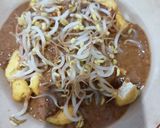 Foto langkah ke 3 dari resep Nasi Tahu Tek.