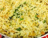 A picture of step 4 of Tomato mint rice.