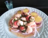 Foto del paso 1 de la receta: Cebiche de conchas de abanico con pisco picante👍🇵🇪