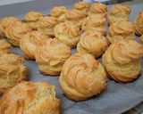 Foto langkah ke 15 dari resep Choux Puff with Vanilla Custard.