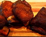 A picture of step 8 of Mike's BBQ Flat Smoked Brisket & Choice Short Ribs.