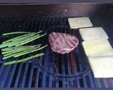 Open steak polenta sandwich with asparagus and horseradish recipe step 2 photo