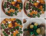 Foto langkah ke 5 dari resep Candil Singkong Rainbow.