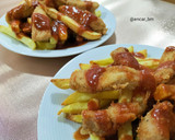 Foto del paso 7 de la receta: Fingers de pollo con patatas y salsa picantona
