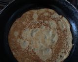 A picture of step 2 of Pancakes without using oil on pan.