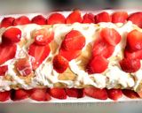 A picture of step 1 of Swiss Roll Cake.