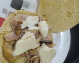 Foto del paso 4 de la receta: Arepa🥙rellena de pollo🍗queso🧀y aguacate🥑