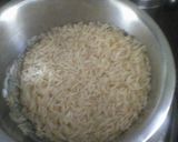 A picture of step 1 of Tehari rice.