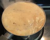 A picture of step 3 of Masala chai.