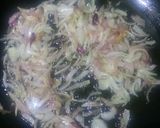 A picture of step 2 of Punjabi alo gosht.