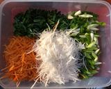 Foto langkah ke 6 dari resep Tongbaechu Kimchi (Kimchi Sawi Putih) - Resep tanpa Udang Fermentasi.
