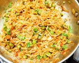 A picture of step 11 of Veg Maggi Masala|Veg Maggi Noodles Recipe|Dry maggi masala.