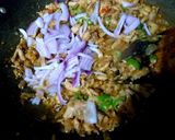 A picture of step 6 of Chicken khara masala.