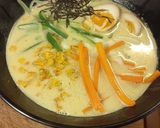 Une image de l'étape 5 de Creamy Ramen aux légumes.