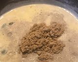 A picture of step 7 of Makhana Kheer (with Nolen Gur).