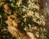 Foto del paso 3 de la receta: Arroz con espinacas y morrón