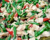 Foto langkah ke 5 dari resep Lodeh Terong Kacang Panjang.