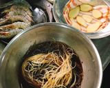 รูปขั้นตอนการทำที่ 4 ของ กุ้งอบวุ้นเส้น