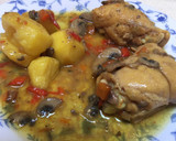 Foto del paso 5 de la receta: Contramuslos de Pollo con Champiñones y Papas