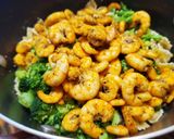 A picture of step 8 of Lemon Garlic Shrimp and Broccoli.