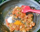 A picture of step 2 of Carrot Khichdi with Curd masala Kadi.