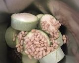 Foto del paso 2 de la receta: Nidos de espinacas con pesto de calabacín