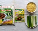 Hình bước làm 1 của món Bánh bột lọc chay