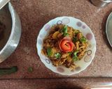 A picture of step 5 of Katahar ki sabje.