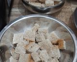 Foto langkah ke 1 dari resep Puding roti daging.