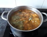 Foto del paso 5 de la receta Garbanzos con bacalao y espinacas