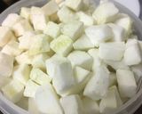 Hình bước làm 1 của món Chè bưởi