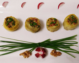 Foto del paso 10 de la receta: Fondos de alcachofa rellenos de queso manchego curado