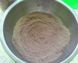 A picture of step 1 of Chocolate banana cake.