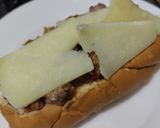 Foto del paso 7 de la receta: Sándwich🌭de carne🍖, queso🧀y verduras cremosas🥕🧅🥒😜!!!