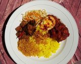 Foto langkah ke 13 dari resep Nasi Kuning Banjar.