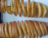 A picture of step 1 of Potato spiral.