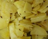A picture of step 4 of Zeera Aloo bhaji best for sehri #CookpadRamadan #Sehricontest.