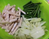 Foto langkah ke 2 dari resep Ketupat sayur labu siam santan.