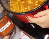 Zöldbableves galuskával recept fázis 1 fotója
