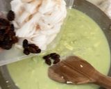 Foto langkah ke 4 dari resep Klappertart Matcha (unbaked).