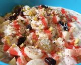 A picture of step 4 of Cream fruit chaat.