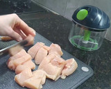 Foto del paso 2 de la receta: Hamburguesa de pollo y boniato en Essen