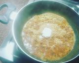 A picture of step 3 of Arachuvitta Rasam.