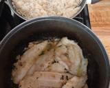 Foto del paso 4 de la receta: Filete de pescado al ajo y perejil