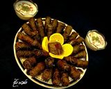 عکس مرحله 10 از دستور دلمه برگ مو با مرغ