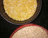 A picture of step 1 of Dahi Vada.