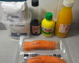 Foto del paso 1 de la receta: Salmón a la naranja express